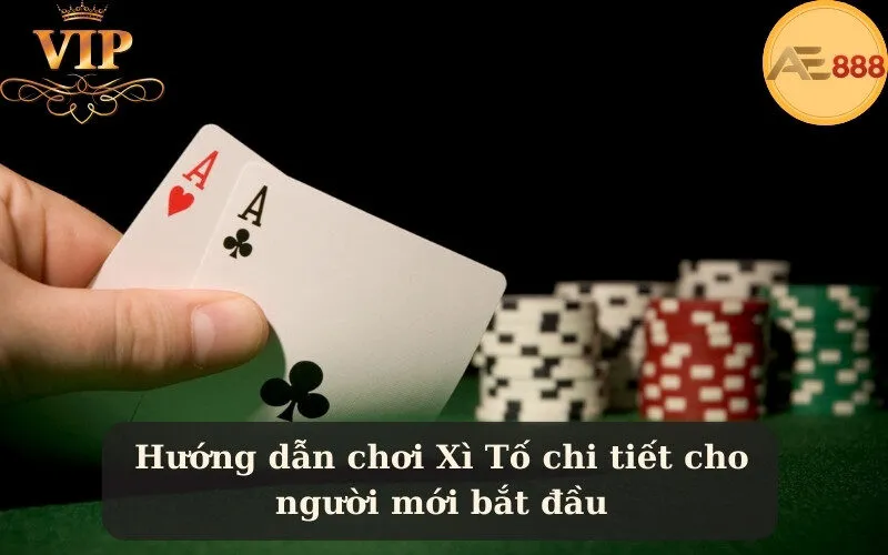 Hướng dẫn chơi Xì Tố chi tiết cho người mới bắt đầu